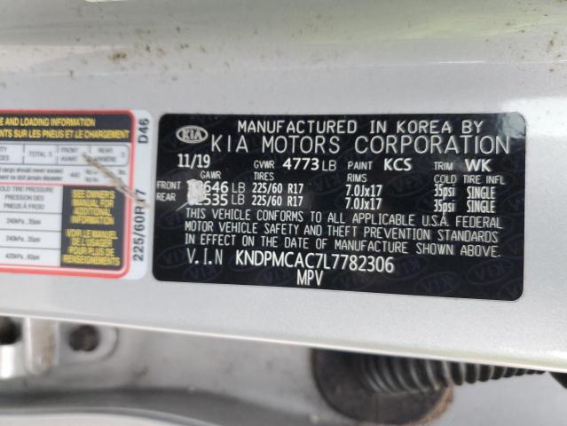 2020 KIA SPORTAGE L - KNDPMCAC7L7782306