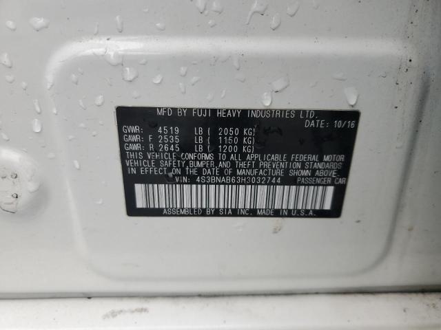2017 SUBARU LEGACY 2.5 - 4S3BNAB63H3032744