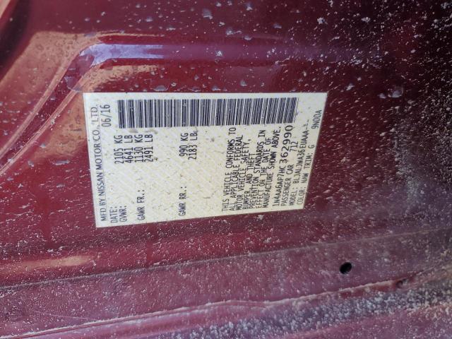 2017 NISSAN MAXIMA 3.5 - 1N4AA6AP7HC362990