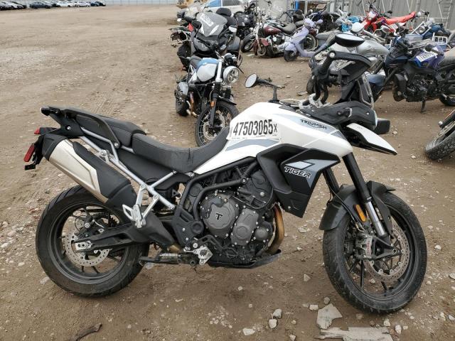 TRIUMPH MOTORCYCLE TIGER 900 2022 white  gas SMTE62DF9NTAW6099 photo #1