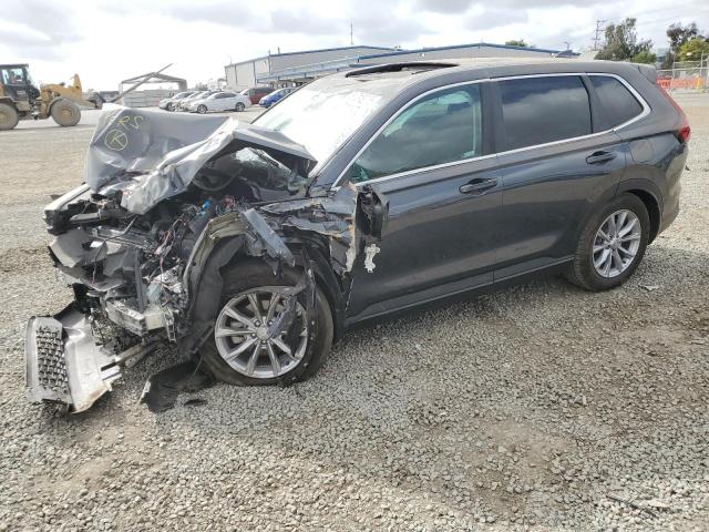 HONDA CR-V EX 2023 gray  gas 5J6RS3H4XPL000083 photo #1