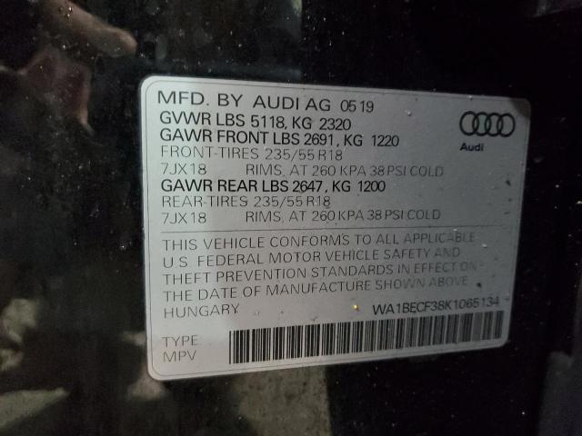 2019 AUDI Q3 PREMIUM - WA1BECF38K1065134