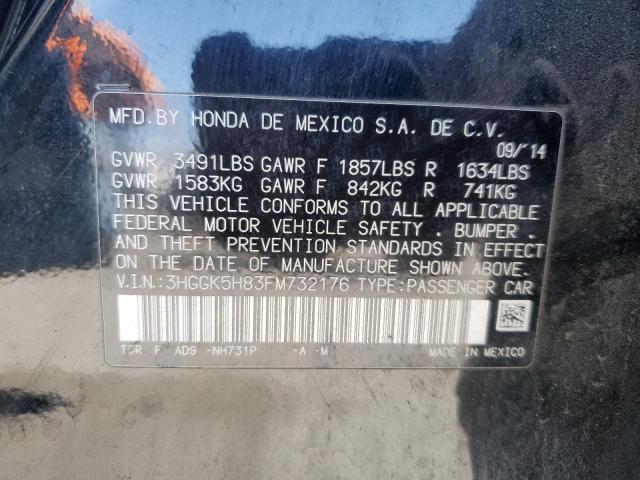 2015 HONDA FIT EX - 3HGGK5H83FM732176