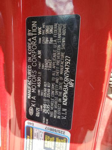 2022 KIA SPORTAGE L - KNDPM3AC6N7947927