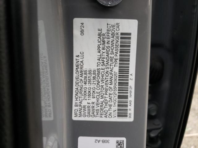 2024 HONDA ACCORD HYB - 1HGCY2F55RA090257