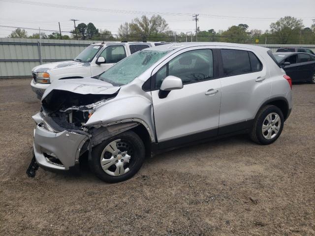 CHEVROLET TRAX LS 2019 silver  gas 3GNCJKSB0KL183806 photo #1