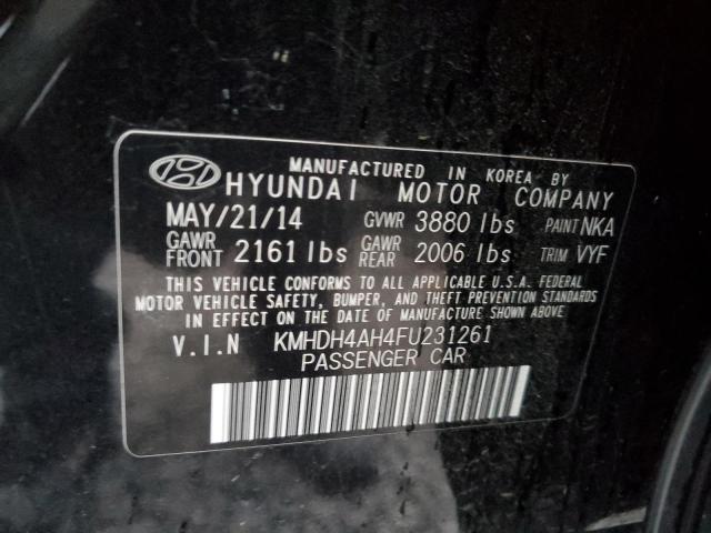 2015 HYUNDAI ELANTRA SE - KMHDH4AH4FU231261