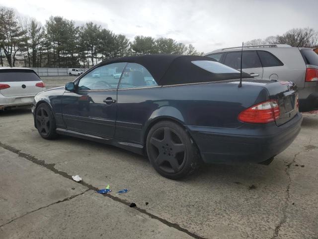 MERCEDES-BENZ CLK 430 2002 charcoal converti gas WDBLK70G42T095661 photo #3