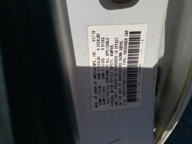 2016 HONDA ACCORD LX - 1HGCR2F38GA103253