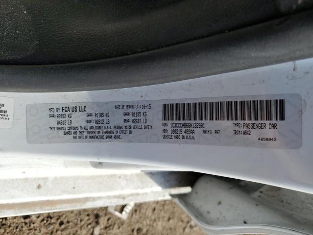 2016 CHRYSLER 200 LIMITE - 1C3CCCAB6GN132901