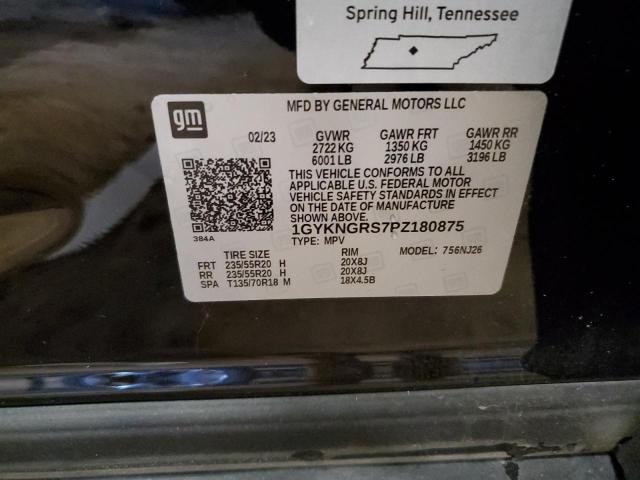 2023 CADILLAC XT5 SPORT 1GYKNGRS7PZ180875
