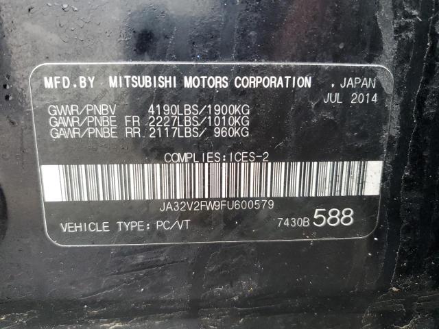 2015 MITSUBISHI LANCER SE JA32V2FW9FU600579