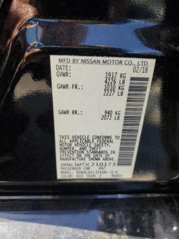2018 NISSAN ALTIMA 2.5 - 1N4AL3AP7JC210173