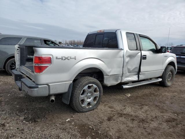 FORD F150 SUPER 2010 silver 4dr ext gas 1FTEX1E89AFC48171 photo #4