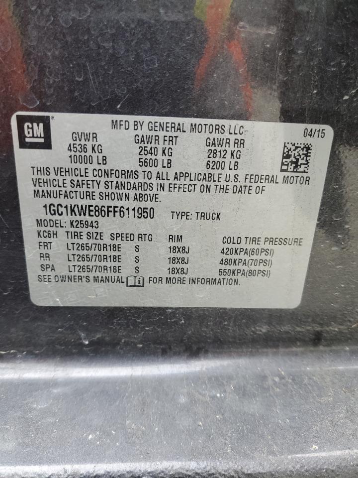 Chevrolet Silverado 2015