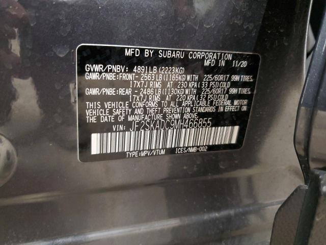 2021 SUBARU FORESTER JF2SKADC9MH466855