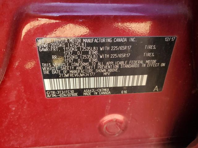 2018 TOYOTA RAV4 ADVEN - 2T3WFREV6JW434177