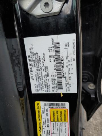 2019 FORD FUSION SE - 3FA6P0T96KR133855