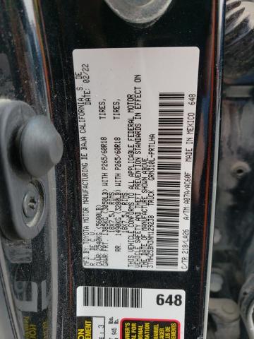 2022 TOYOTA TACOMA DOU 3TMHZ5BN3NM129238
