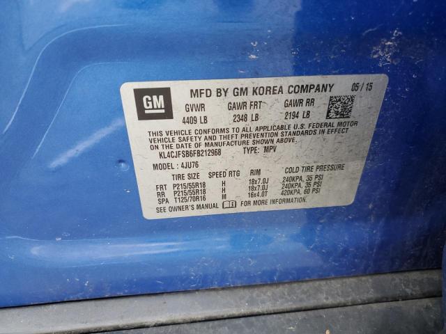 2015 BUICK ENCORE CON - KL4CJFSB6FB212968