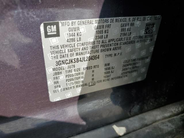 2018 CHEVROLET TRAX LS - 3GNCJKSB4JL204364