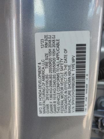 2024 HONDA PILOT SPOR 5FNYG1H3XRB028874