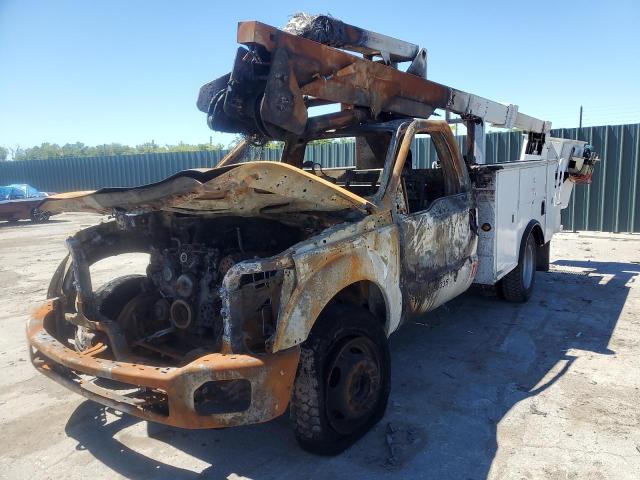 FORD F550 SUPER 2016 white chassis gas 1FDUF5HYXGES92220 photo #3