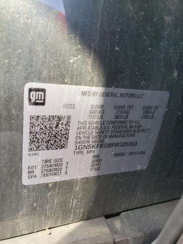 2023 CHEVROLET SUBURBAN K 1GNSKFKD8PR305863