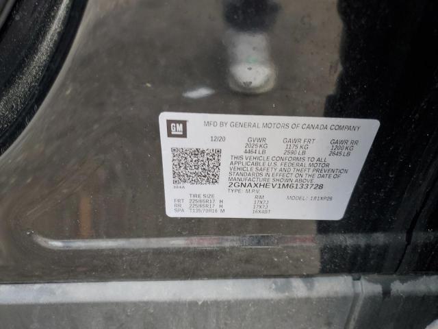 2021 CHEVROLET EQUINOX LS - 2GNAXHEV1M6133728