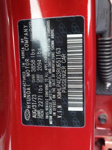 2024 HYUNDAI ELANTRA LI - KMHLP4DG3RU651163
