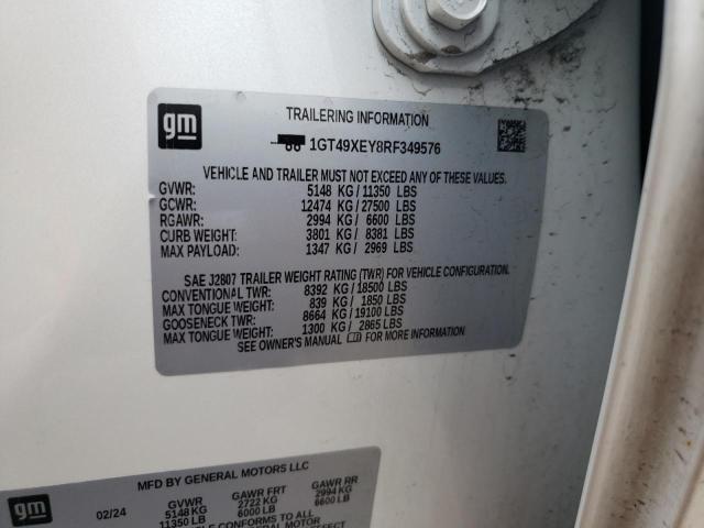 2024 GMC SIERRA K25 1GT49XEY8RF349576
