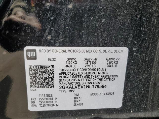 2022 GMC TERRAIN SL - 3GKALVEV1NL179564