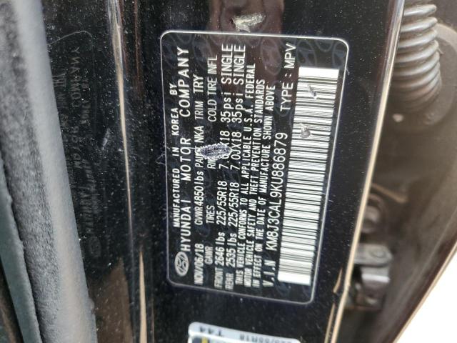 2019 HYUNDAI TUCSON LIM - KM8J3CAL9KU886879