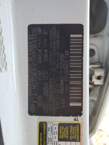 2015 KIA OPTIMA LX - KNAGM4A77F5623288