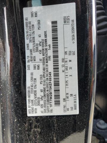 2019 FORD F250 SUPER - 1FT7W2BT5KEF69349