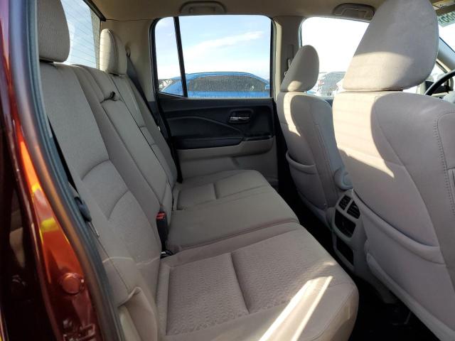 2017 HONDA RIDGELINE - 5FPYK3F42HB021395