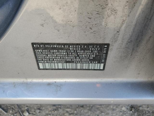 2022 VOLKSWAGEN JETTA S - 3VWCM7BU4NM032381
