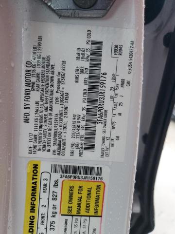 2018 FORD FUSION TIT 3FA6P0RU3JR159176