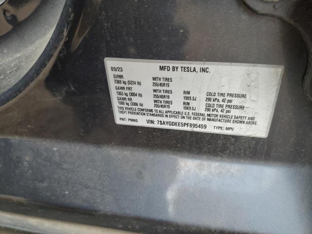 2023 TESLA MODEL Y - 7SAYGDEE5PF895459