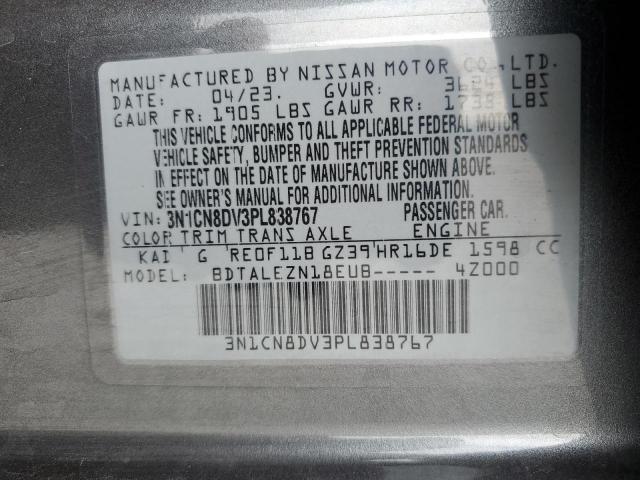 2023 NISSAN VERSA S - 3N1CN8DV3PL838767