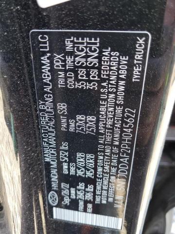 5NTJDDAF2PH045622 2023 HYUNDAI SANTA CRUZ