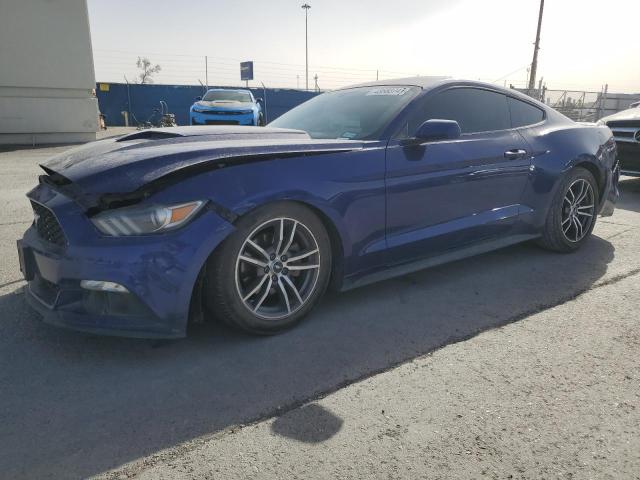 FORD MUSTANG 2016 blue coupe gas 1FA6P8THXG5211750 photo #1