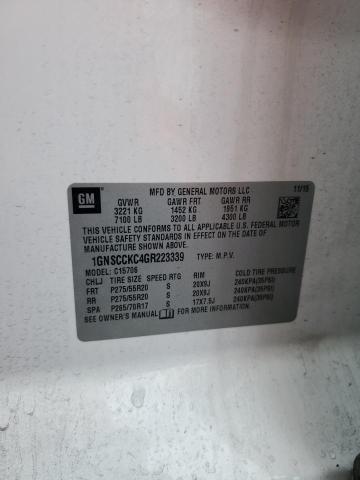 2016 CHEVROLET TAHOE C150 - 1GNSCCKC4GR223339
