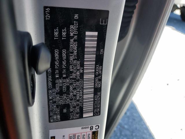 2017 TOYOTA 4RUNNER SR JTEZU5JR4H5150337