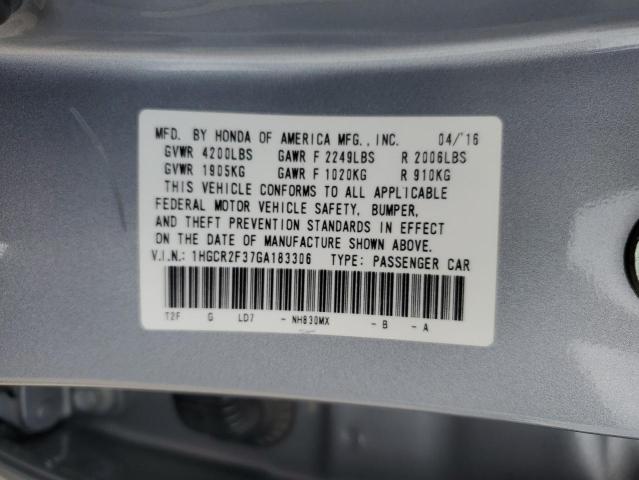 2016 HONDA ACCORD LX - 1HGCR2F37GA183306
