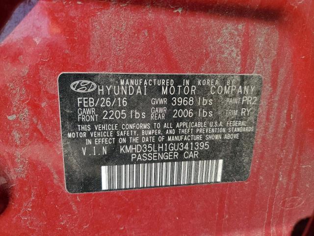 2016 HYUNDAI ELANTRA GT - KMHD35LH1GU341395