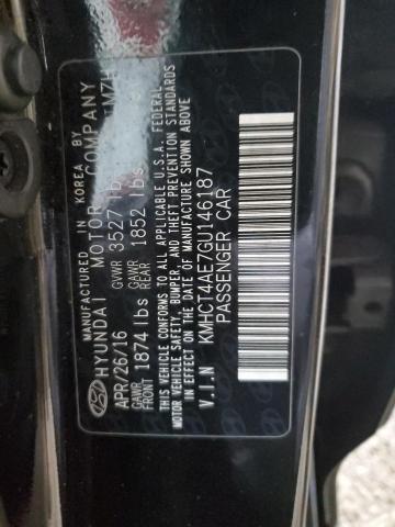 2016 HYUNDAI ACCENT SE - KMHCT4AE7GU146187