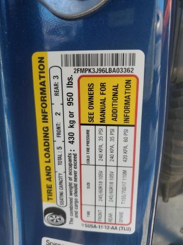 2020 FORD EDGE SEL - 2FMPK3J96LBA03362