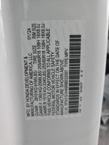 2024 HONDA PILOT EXL - 5FNYG1H49RB032097