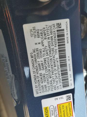 2025 HONDA CIVIC SPOR - 2HGFE4F87SH311473